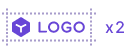 Usługi graficzne 2 propozycje logo