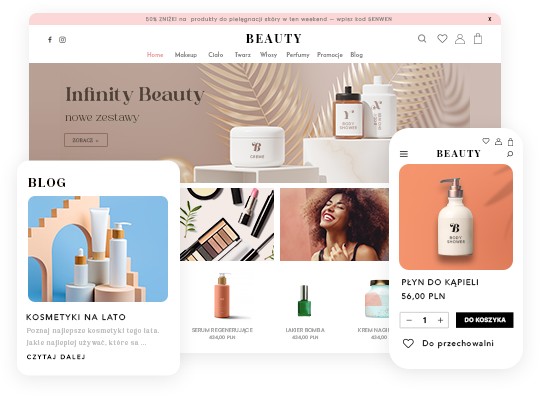 sklep internetowy beauty health funkcje